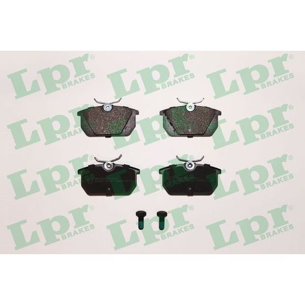 LPR ARKA FREN BALATASI FIAT TEMPRA 90 TİPO 87 UNO 89 MAREA 96 CROMA 87 BRAVO 96 (794080)