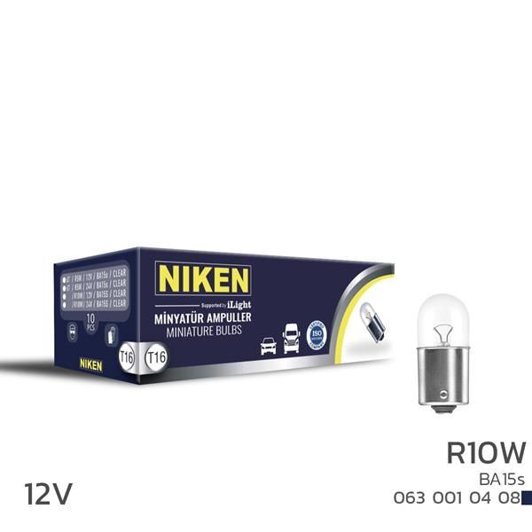 NIKEN NIKEN 12V 67 AMPUL R10W BA15S 10LU (UNIVERSAL)