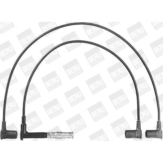 BERU BUJİ KABLO TM.TK. M104. W140. 990-994. W124. 980. 7 KABLO. (0986356314)