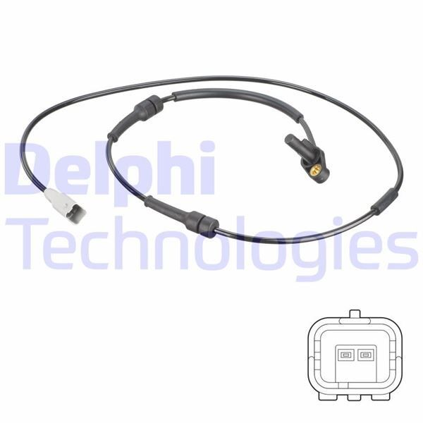 DELPHI ABS HIZ SENSÖRÜ CITROEN BERLİNGO-PARTNER ORİGİN-RANCH 06-1996-12-2015 (4545C8)