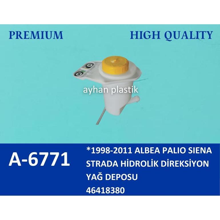 AYHAN HİDROLİK DİREKSİYON YAĞ DEPOSU KAPAKLI PALIO-STRADA-SIENA-ALBEA-DOBLO-FIORINO 1.3 MTJ (46418380)