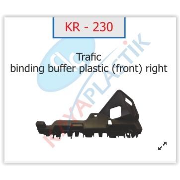 KAYA ÖN TAMPON BAĞLANTI AYAĞI SAĞ TRAFIC (620505064R)