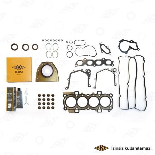 SKT TAM TAKIM CONTA FİESTA VISİLİNDİR KAPAK CONTALI 1.4 16V97 HP 08 BENZİNLİ MOTORLAR (8A6G6008AA)