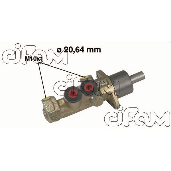 CIFAM ANA MERKEZ R19-MGN I 96-99 -CLIO I 91-98 -TWNG 96 > ABS Lİ 20.64MM (7700829834)