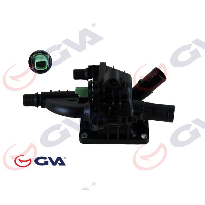 GVA TERMOSTAT KOMPLE 83C P207-P208-P301-P308-P508-PARTNER-BERLINGO-C3-C4-C5-DS3-C-ELYSEE 1.6HDİ (1336.AX)