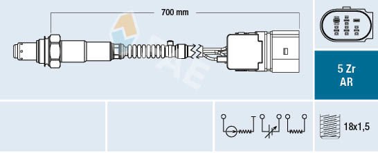 Fae Lambda Sensörü N43 N46 E87 E90 W118 318 (1178 7 530 283)
