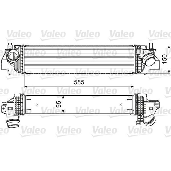 VALEO TURBO RADYATÖRÜ F39/F45/F48/F55/F56/F57/F60 (17517617598)