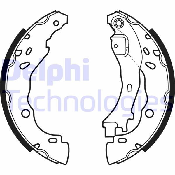 DELPHI ARKA FREN BALATASI PABUÇ P1007 1.4 1.4HDİ 05 > C2 1.4 1.4HDİ 02 > C3 1.4 1.6 1.4HDİ 1.6HDİ 03 > 203X38 (4241.L0)