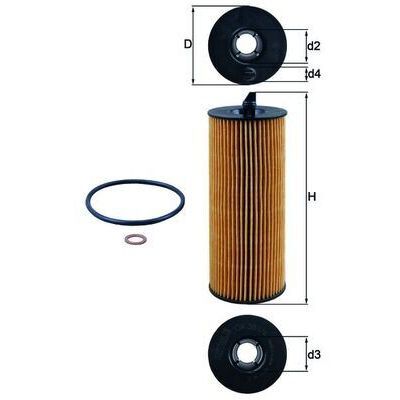 MAHLE YAG FILTRESI BMW N47 E81 E82 E87 E88 E90 E60 F10 F01 E84 E83 E70 E71 F15 F16 (11427807177)