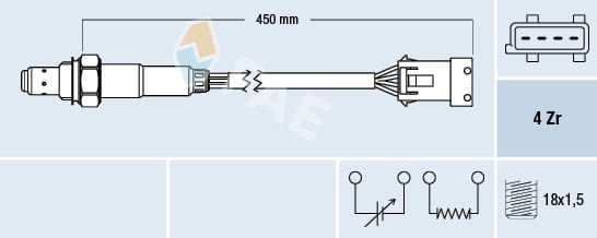 Fae Lambda Sensörü R55 R56 R57 R58 R60 R61 (1178 7 548 961)