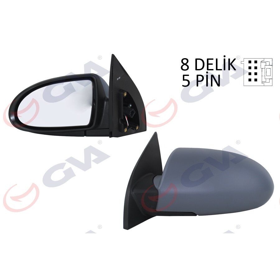 GVA DIŞ DİKİZ AYNASI SOL ACCENT ERA 06 ELEKTRİKLİ ISITMALI ASTARLI KONVEKS (876101E030)