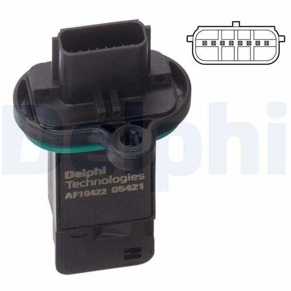 DELPHI HAVA KÜTLE ÖLÇER DEBİMETRE ASTRA J-ADAM-CORSA E-MERIVA B-MOKKA-AVEO-CRUZE 1.2-1.4-1.6 XEL-XER-NET (12671624)