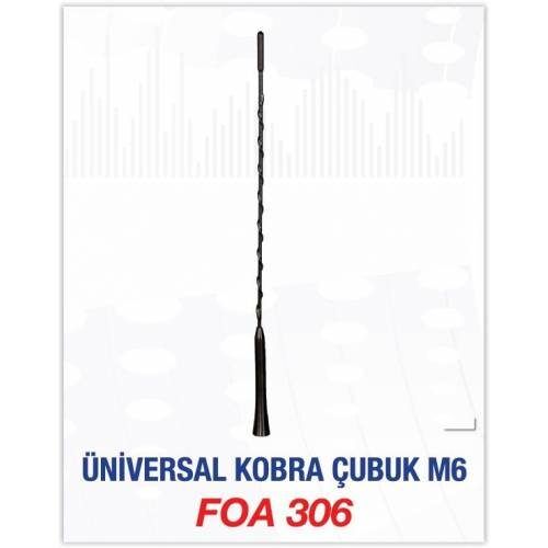 FLAS-ANTEN TAVAN ANTEN ÇUBUĞU KOBRA M5 ÜNİVERSAL VW-TOYOTA-RENO-FIAT-OPEL