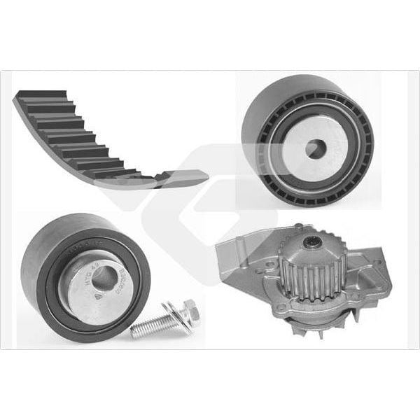 HUTCHINSON DEVİRDAİMLİ EKSANTRİK GERGİ KİTİ 140X254 P206-306-PARTNER-EXPERT-BERL-JUMPY-SCUDO1.9D 98- DW8 (0831.58)