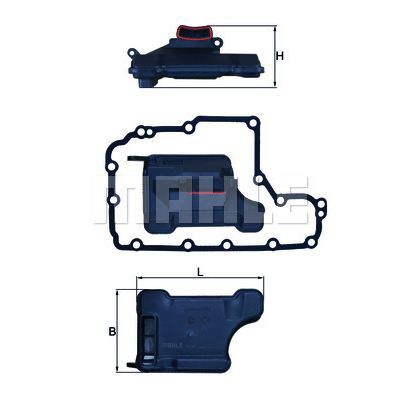 MAHLE OTOMATİK ŞANZIMAN FİLİTRESİ CONTASI ASTRA F-G-H CORSA B-C-D VECTRA B F13 F17 ŞANZIMAN (703478)