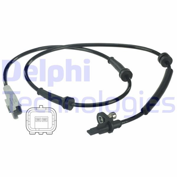 DELPHI ABS DEVİR SENSÖRÜ ARKA PEUGEOT PARTNER 08 P5008 09 17 CITROEN BERLINGO 08 C4 PICASSO 06 13 (4545.E8)