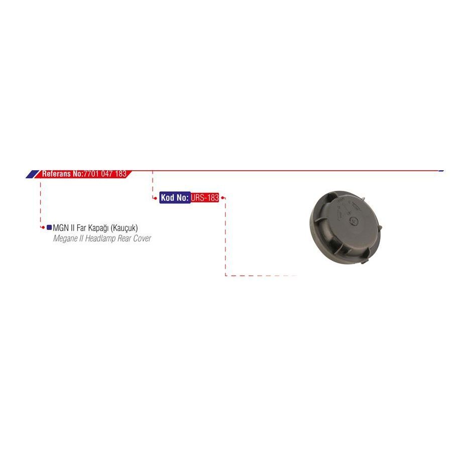 URS FAR KAPAĞI KAUÇUK MGN II (7701047183)