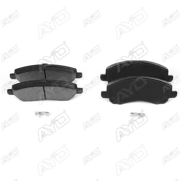 AYD ÖN FREN BALATA MITSUBISHI ASX 1.6L DV6 DI-D GA7W 15- 1.6L 4A92 EURO5 10- / LANCER 1.6L 4G18 CS3A 03-08 1.3L 4G13 CS3A 03-07 / CITROEN C4 1.6L 1.8L HDİ 12- / PEUGEOT 4008 12- (1607690380)