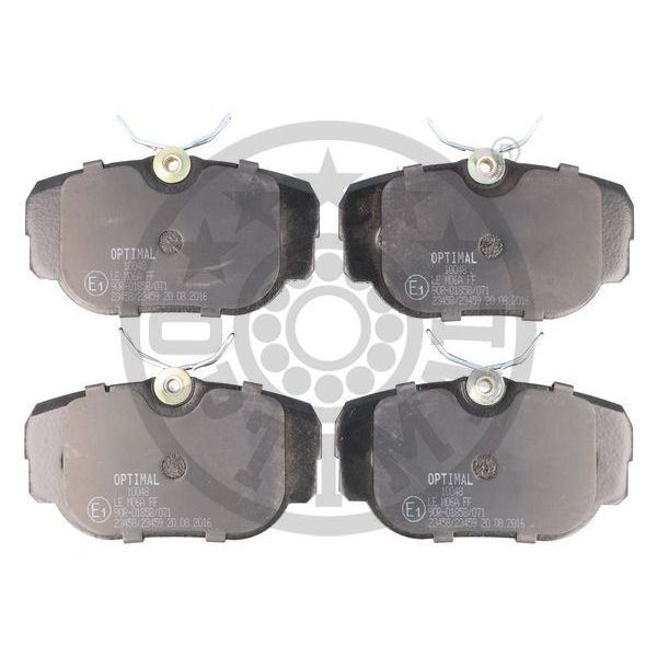 OPTIMAL ARKA BALATA RANGEROVER 2.5D 2.5TDİ 4.0 V8-4.6 1992-2002 DISCOVERY 2.5 TD5 4.0 1998-2004 (100490)