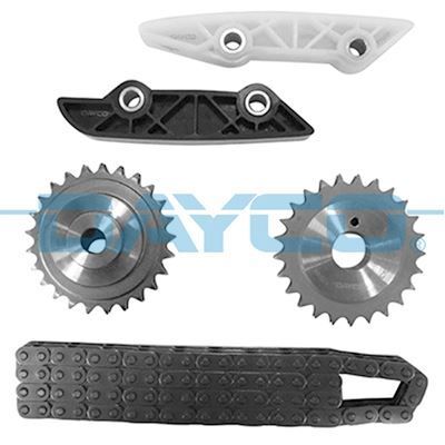 DAYCO EKSANTRİK ZİNCİR SETİ IVECO DAILY IV-V-VI 06 16 FIAT DUCATO 06 PSA BOXER-JUMPER 10 FUSO CANTER 12 F1C E5-E6-D 504294672 (504294672)