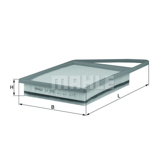 MAHLE HAVA FİLTRESİ SÜNGERLİ PARTNER-BERLINGO 10>P206-P207-P308 07> C3-C4-C5 10> 1.6HDI (1444.TV)