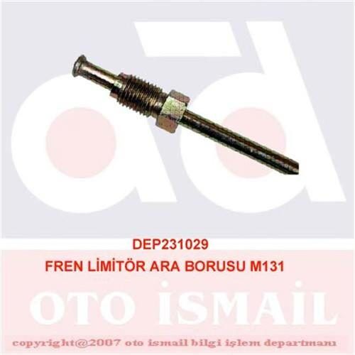 DEPAR FREN LİMİTÖR ARA BORUSU M131 DKŞ