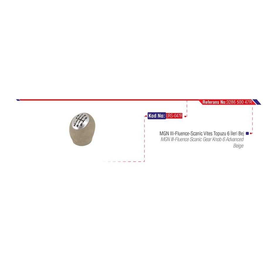 URS VİTES TOPUZU MGN III- FLUENCE BEJ (328650047R)