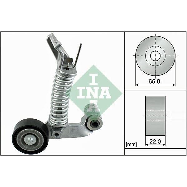 INA KAYIŞ GERGİ KÜTÜĞÜ W117/156/176/246 M651 (A6512002400)