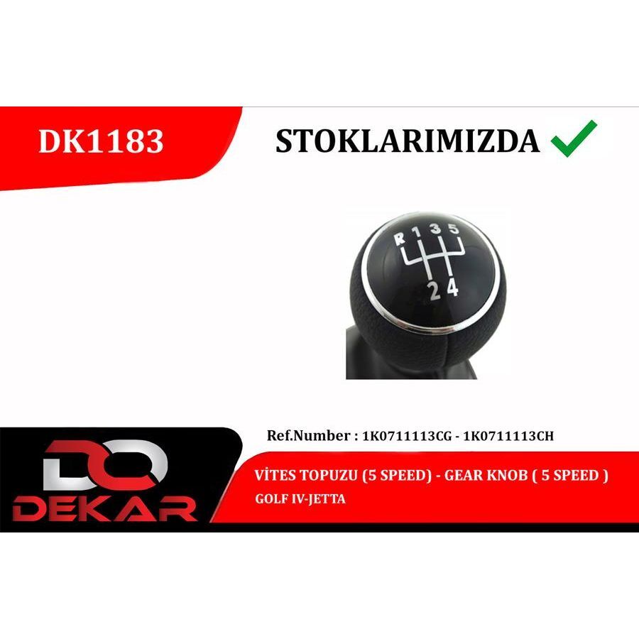 DEKAR VİTES TOPUZU 5 İLERİ GOLF IV-JETTA (1K0711113CG)