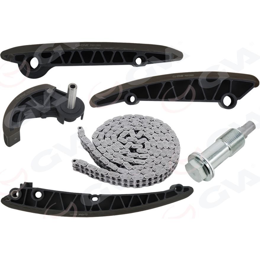 GVA EKSANTRIK ZINCIR SETI MERCEDES OM642 W203 W204 C218 W212 W221 W639 B906 IKILI (A0009936376)