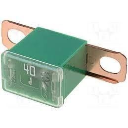 MTA 0475040 YAN AYAKLI SİGORTA 40 AMPER YEŞİL