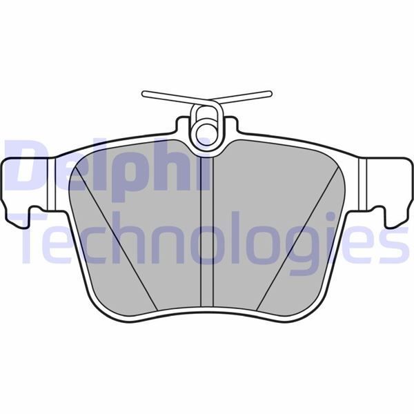 DELPHI ARKA BALATA VW GOLF VII 2014 TOURAN T-ROC 2018 AUDI A3 2014 2020 Q2 2016 TT 2018 SEAT ATECA 2016 LEON 2014-2020 SKODA SUPER B 2015 KAROQ 2016 (3Q0698451F)