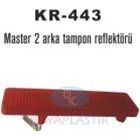 KAYA ARKA TAMPON REFLEKTÖRÜ SAĞ-SOL MASTER II 01>MOVANO II 01> TRAFIC II 06> VIVARO 06> (2607900QAB)