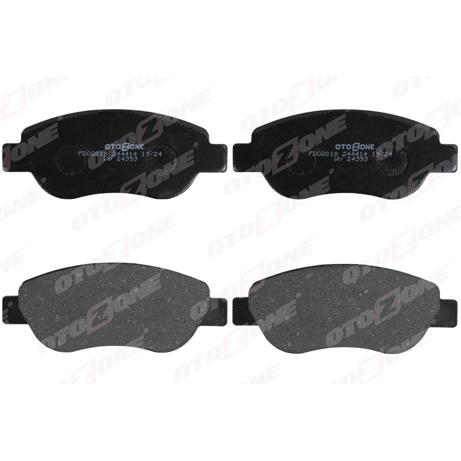 OTOZONE ÖN BALATA FIAT PALIO 96> 1.2 1.4 RENAULT MEGANE II 02> SCENIC II 02> 1.4 1.5DCI (77363782)