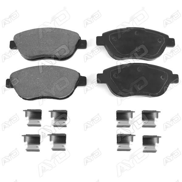 OTOZONE ÖN BALATA P207 06> P307 00> DOBLO 01> PARTNER 03> BERLINGO 00> C3 02> C4 04> XSARA 00> CIVATA TAKIMLI (1611140980)