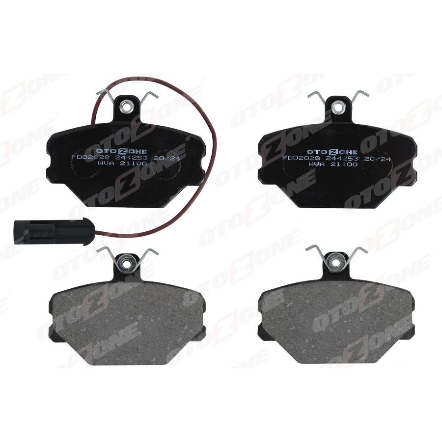 OTOZONE ÖN BALATA FİŞLİ TMPR-TİPO UNO 1.4-1.6 PANDA 85-04 (5888781)