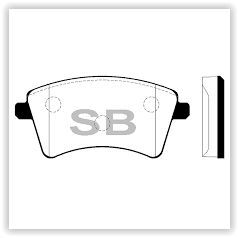 SANGSIN FREN BALATASI ON MERCEDES CITAN W415 12> . RENAULT KANGOO III 08> 1.5DCI 1.6 16V (410601334R)