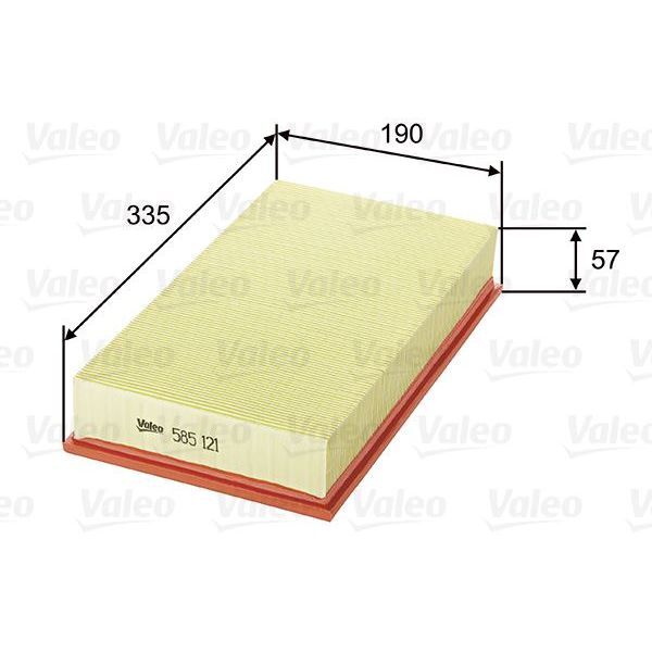VALEO HAVA FILTRESI MERCEDES E-CLASS OM604 W210 S210 (A6040940504)