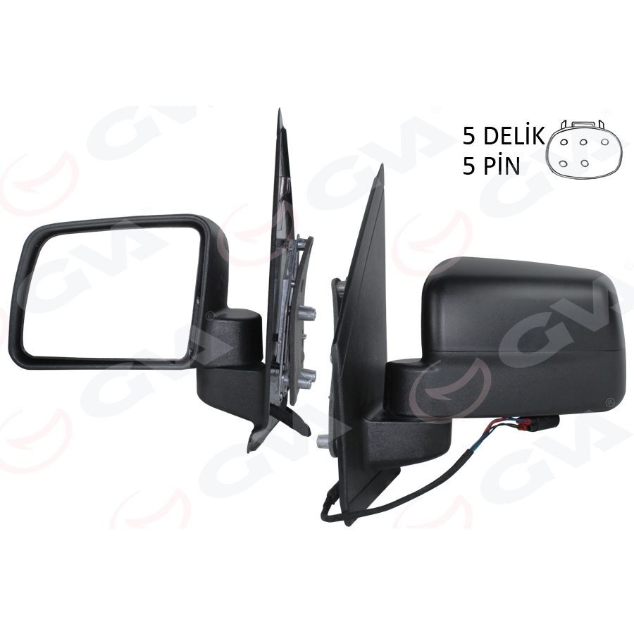 GVA DIŞ DİKİZ AYNASI SOL FORD CONNECT 09> ELEKTRİKLİ (9T1617683AG)