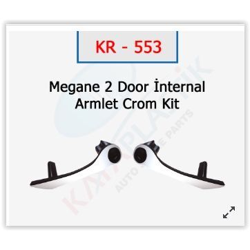 KAYA ÖN KAPI İÇ ÇEKME KOLU MGN II KROM 06 > (7701476922)