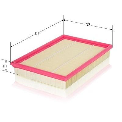 SARDES HAVA FILTRESI MONDEO V 14> GALAXY III 14> 1.5-1.6 TDCI 2.0 ECOBLUE (5243186)