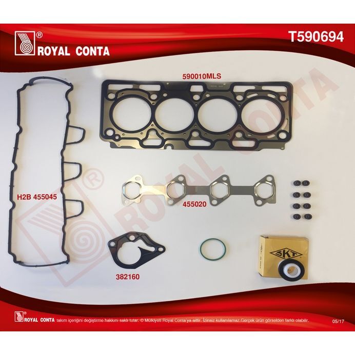 ROYAL ÜST TAKIM CONTA SKT KEÇ SUB.L MGN III-FLUENCE-CLIO III-KNG-SCENIC III-DUSTER-LOGAN-SANDERO 1.5DCİ (7701479013)