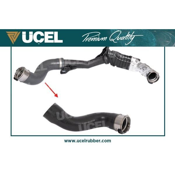 UCEL TURBO HORTUMU BÜYÜK PLASTİK PARÇA HARİÇ RENAULT CLIO IV 1.5 DCI (144604018R)