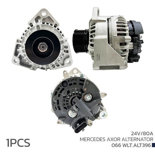 VOLTECH ALTERNATÖR SARJ DİNAMOSU 24V 80A MERCEDES AXOR (124555168)
