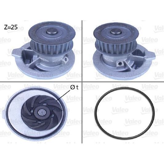 VALEO DEVİRDAİM ASTRA F-VECTRA A-OMEGA A 1.8-2.0 95-98 -FRONTERA (1334054)