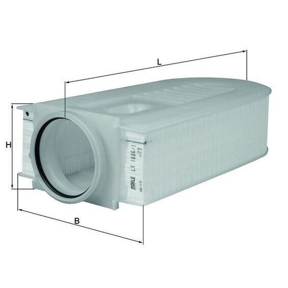 MAHLE HAVA FILTRESI MERCEDES OM651 X204 W204 W212 C218 (A6510940004)