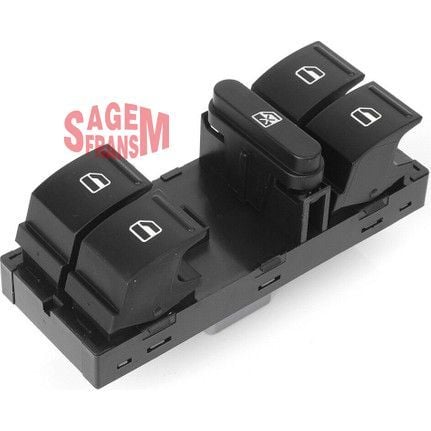 SAGEM CAM AÇMA DÜĞMESİ DÖRTLÜ GOLF 5 PLUS - JETTA - PASSAT ÖN SOL (1K4959857B)