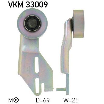 SKF ALTERNATÖR GERGİ RULMANI PEUGEOT P106 1.5D 96- -SAXO 1.4-1.5D 96-04 - CITROEN AX 1.5D 88-97 (5751.26)
