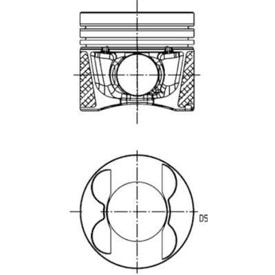 KOLBENSCHMIDT PİSTON SEKMAN TAKIM 83,25 MM 651 MOTOR 0.25 (83.25)