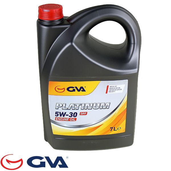 GVA MOTOR YAĞI 5W30 7 LT PLATINUM PARTİKÜLLÜ- DPF TAM SENTETİK API SN/CF (5W30)